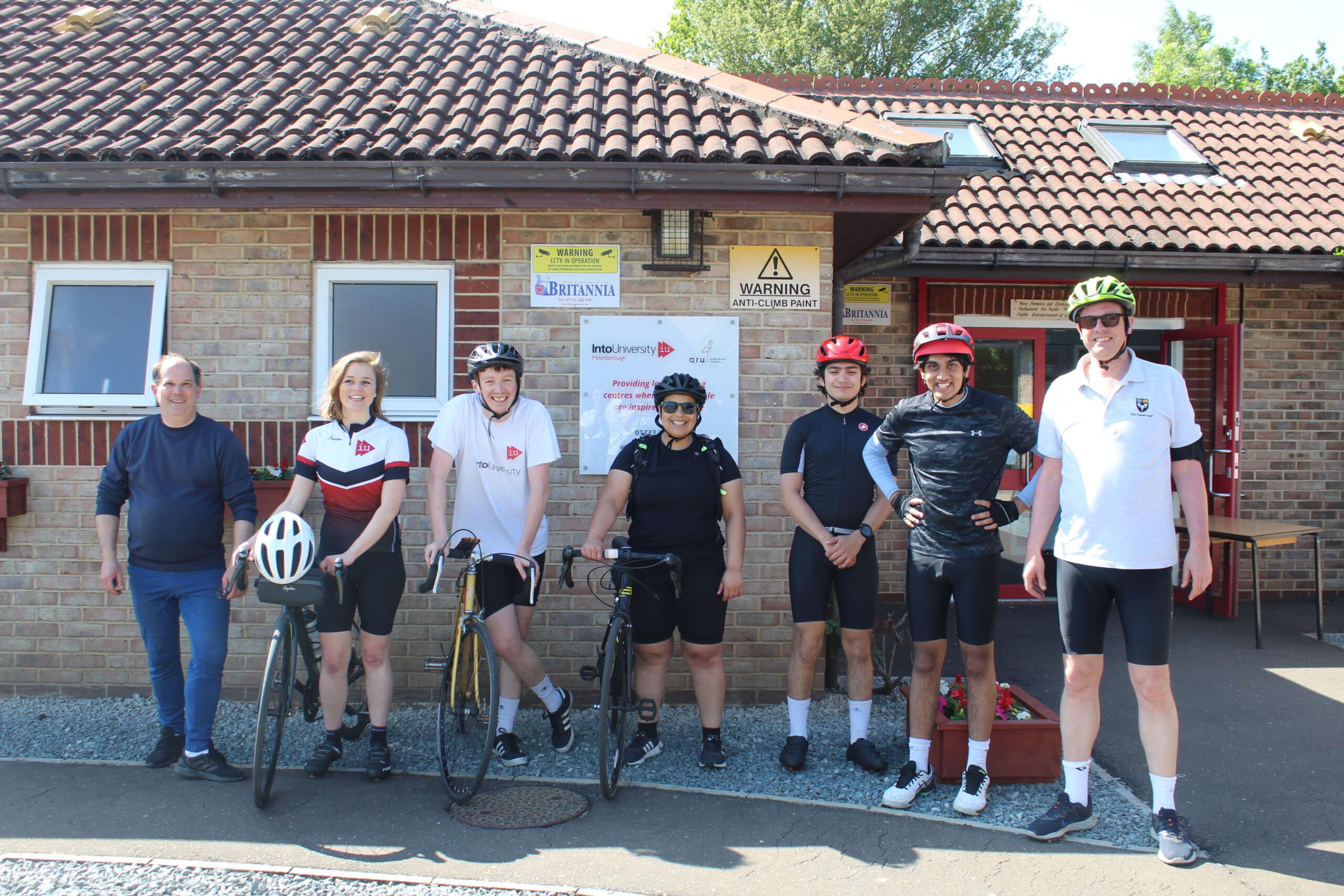 Eton Boys and Teachers Cycle 60K for Charity - Eton College